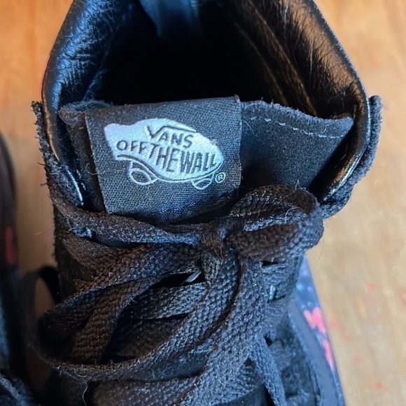 VANS Sk8-Hi Slim Zip Galaxy Floral High-Top Skateboarding Sneaker Shoe 5.5 - Picture 8 of 11